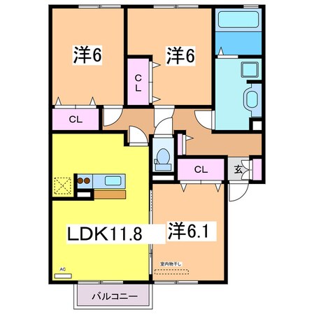 なごみの物件間取画像